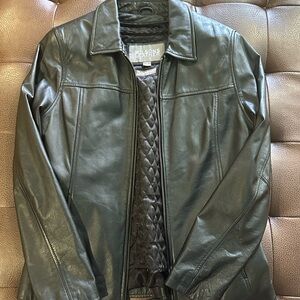 Wilsons Leather Black Jacket
